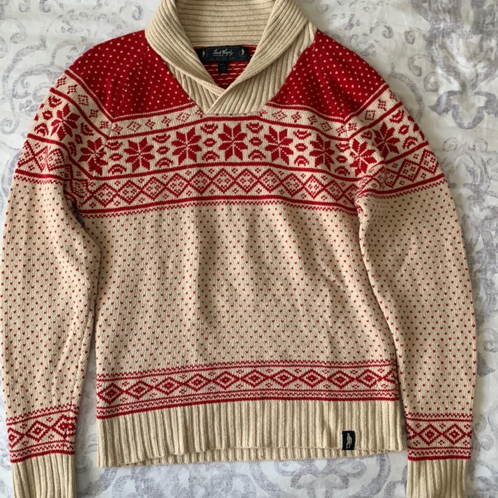 Jack Murphy men’s shawl collar sweater